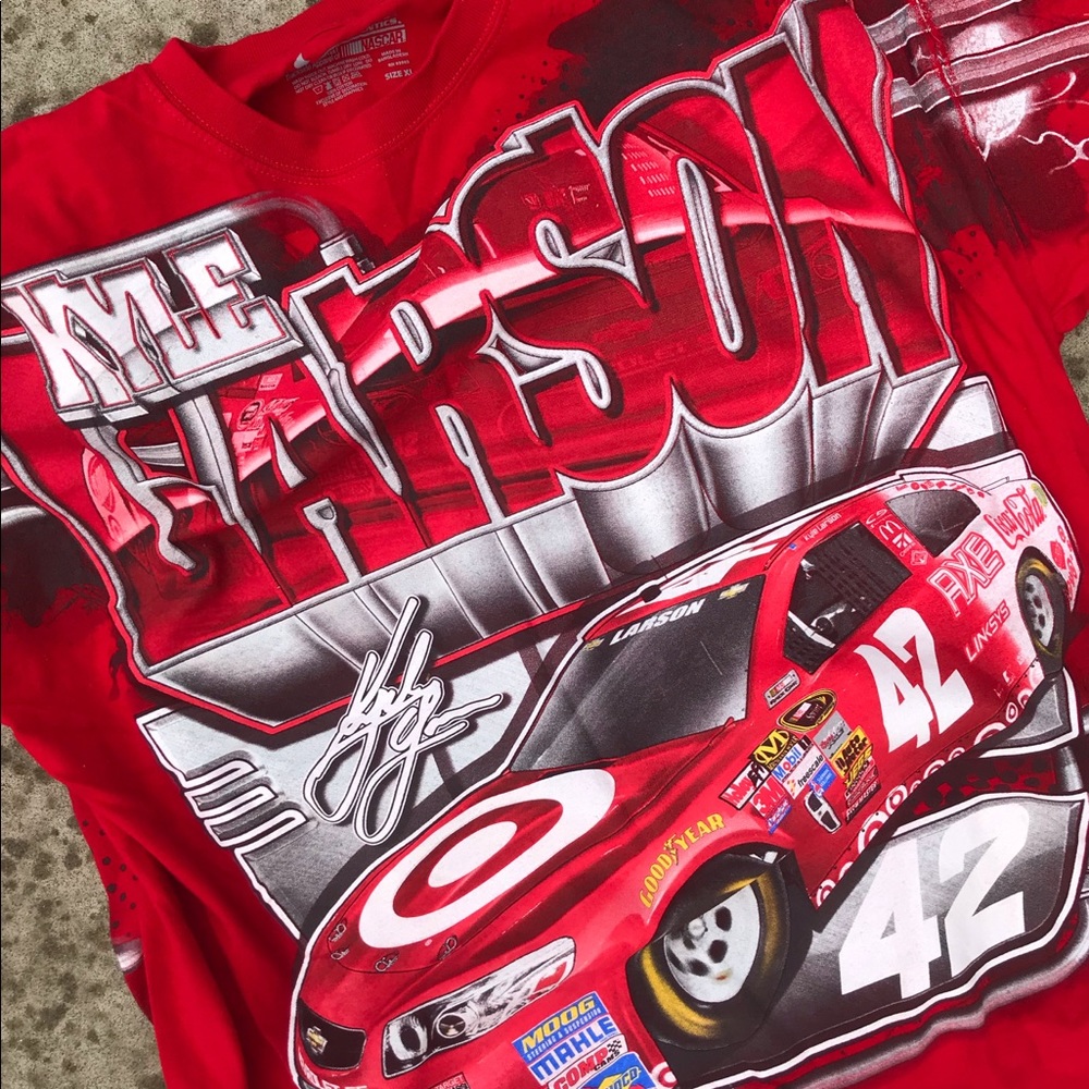 NASCAR Full Graphic Kyle Larson T-Shirt